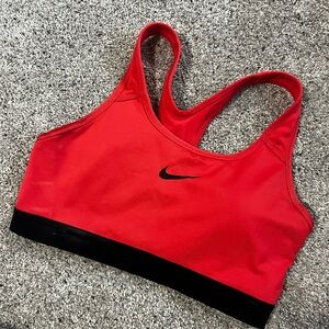 Nike Pink Sport bra, Racerback, size small.